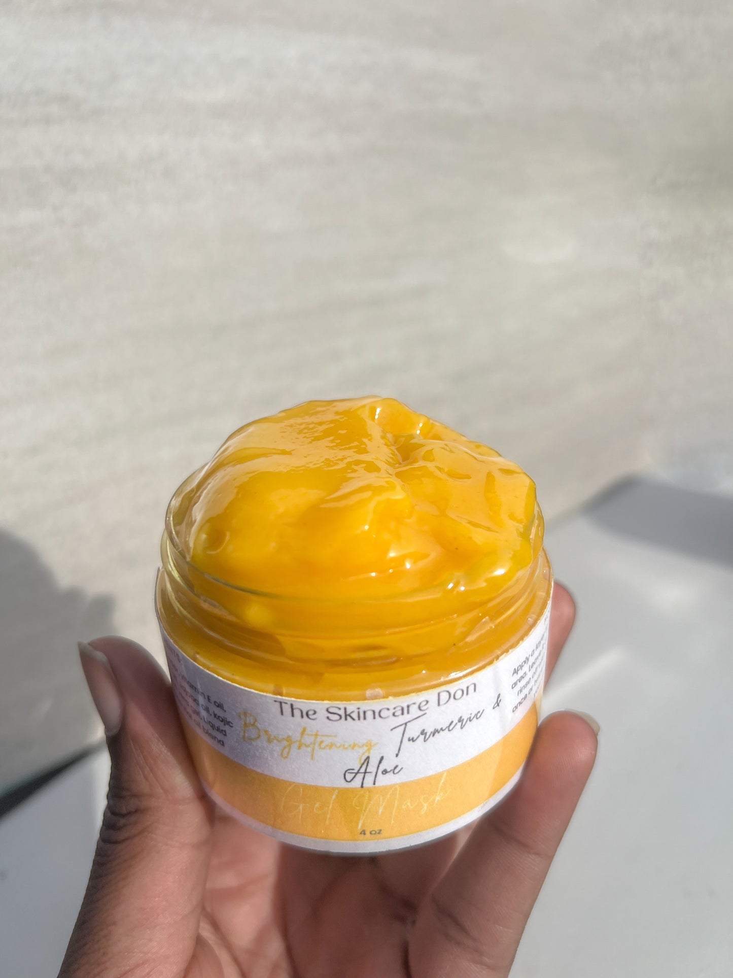 Brightening Turmeric & Aloe Gel Mask